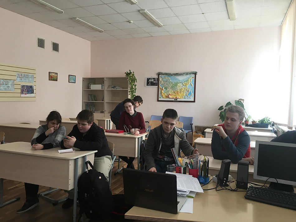 О своих интересах и будущей работе рассказали школьники из «Ковчега» 