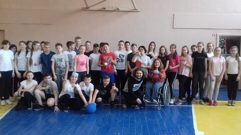 В лицее №21 прошел урок паралимпийского спорта