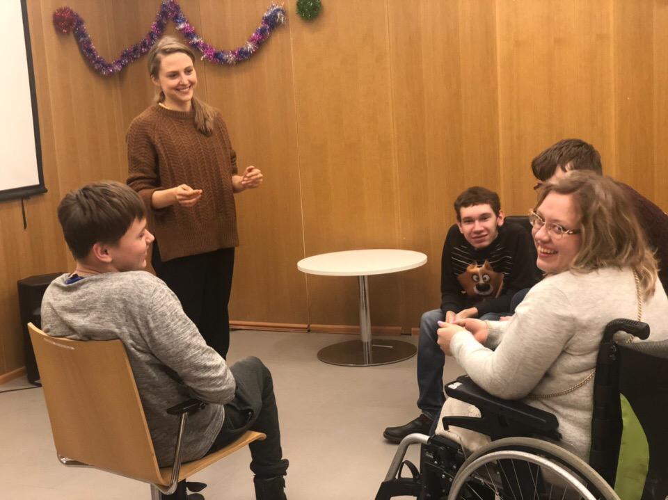 Тренинг по актёрскому мастерству провели для подопечных РООИ «Перспектива»