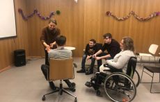 Тренинг по актёрскому мастерству провели для подопечных РООИ «Перспектива»