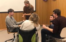 Тренинг по актёрскому мастерству провели для подопечных РООИ «Перспектива»