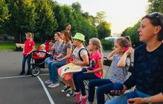 Плакат дружбы, бочча и пазлы: «Перспектива» на фестивале «Добрые люди»